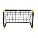 Umbro Voetbaldoel - 90 x 59 x 61cm - Voetbalgoal Opvouwbaar - Zwart/Geel