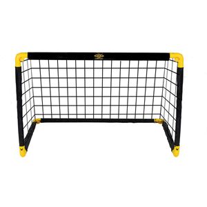 Umbro Voetbaldoel - 90 x 59 x 61cm - Voetbalgoal Opvouwbaar - Zwart/Geel