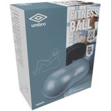 Umbro Fitness Bal - 50 CM - Peanut Ball - Zwangerschapsbal - Evenwichtsbal voor Kantoor - Max. 200 KG - Blauw