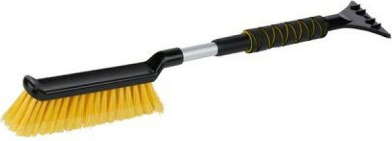 Dunlop - IJskrabber - Zwart - Kunststof - Uitschuifbaar - Inclusief Borstel