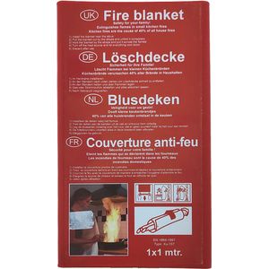 ProPlus Blusdeken - 100 x 100 cm - in nylon hoes George Kniest ProPlus Blusdeken - 100 x 100 cm - in nylon hoes George Kniest