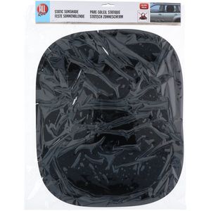 All Ride - Autozonnescherm - Zwart - Statisch Klevend - Kunststof - 36 cm x 45 cm