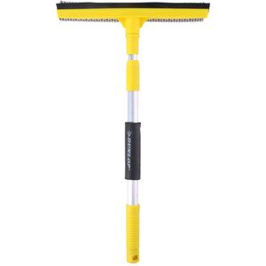 Dunlop Raamtrekker met Steel - Telescopisch - 43-68 CM - Trekker/ Spons - Geel