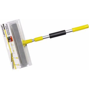 Dunlop Raamtrekker met Steel - Telescopisch - 43-68 CM - Trekker/ Spons - Geel
