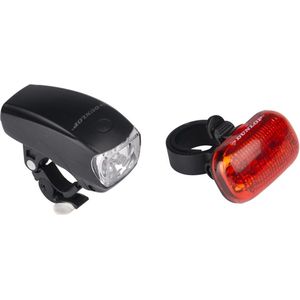 Fietslampen LED set - fietsverlichtingset met voor en achterlicht - Fietsverlichting