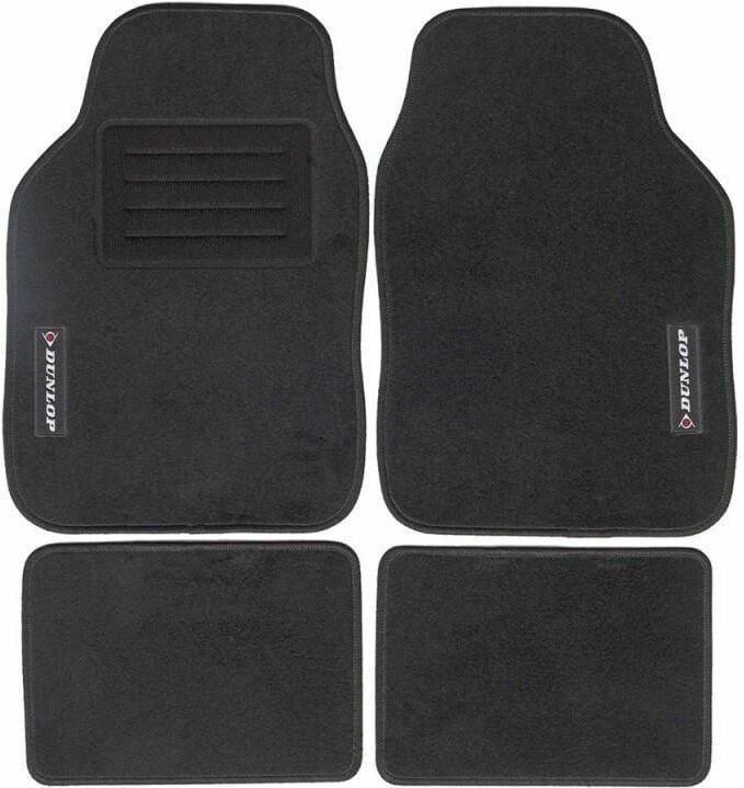 Dunlop Automattenset Universeel Textiel Zwart 4-delig