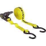 Dunlop - Spanband met Ratel - Geel - Polyester - 5M