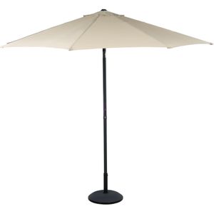 Lifetime Garden parasol - stokparasol - Ø300 cm - champagne/beige - met zwengel