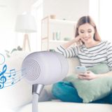 Grundig - Bureaulamp Led - Draadloze Telefoonoplader - Bluetooth Speaker - Wit