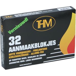 BBQ - aanmaakblokjes - paraffine 32 stuks - vuurmaker