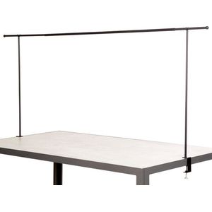 Arti Casa Tafelstang - Decoratieframe - Trouwboog - Metaal - Zwart - 130-250 cm