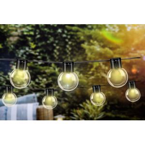 Grundig Lichtsnoer op Zonneenergie - 20 Lampjes - 4,9 M Snoer
