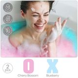 Badbruisbom - 2st - Roze Groen - Set van 2