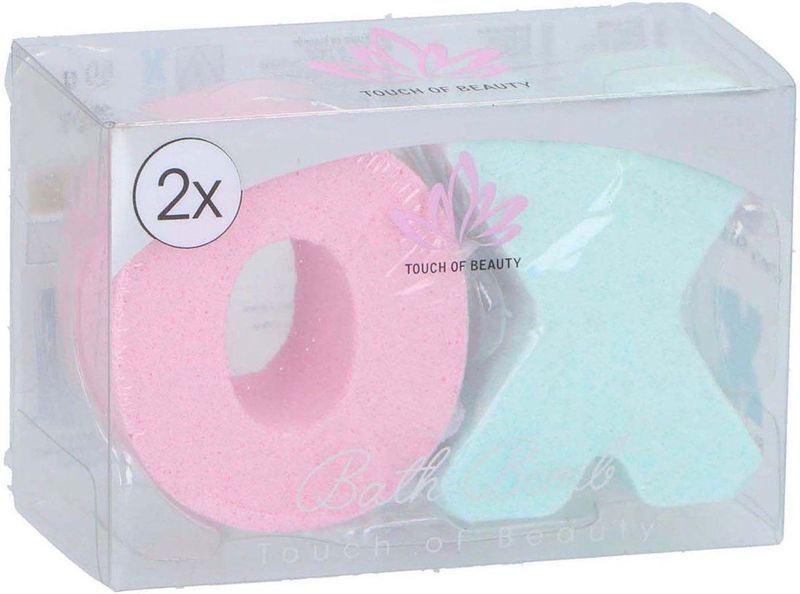 Badbruisbom - 2st - Roze Groen - Set van 2