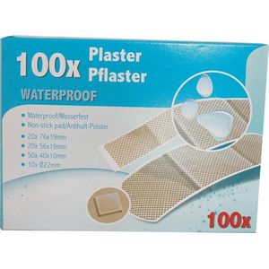 100 Waterproof pleisters