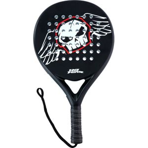 No Fear Padel Racket - Lichtgewicht Padelracket - Zwart