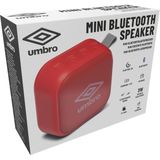 Umbro - Luidspreker - Rood - Bluetooth - 3W - 400mAh