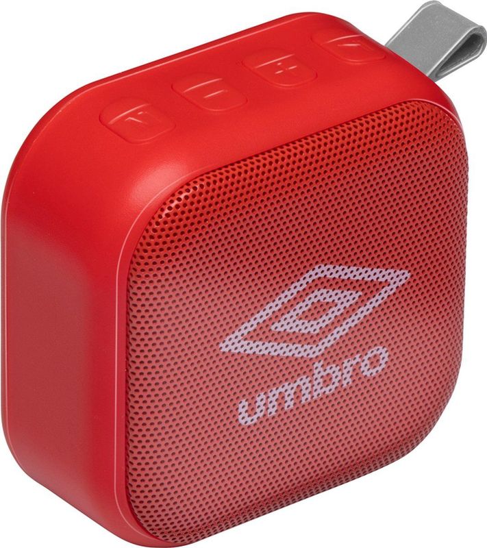 Umbro - Luidspreker - Rood - Bluetooth - 3W - 400mAh