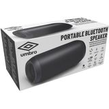 Umbro Draagbare Bluetooth Speaker met Radio - Draadloos - Meerdere Ingangen: AUX/USB/SD - Zwart