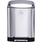 Dirt Devil Pedaalemmer 6 Liter - Prullenbak Badkamer - RVS - Zilver