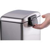 Dirt Devil Pedaalemmer 6 Liter - Prullenbak Badkamer - RVS - Zilver