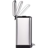 Dirt Devil Pedaalemmer 12 Liter - Prullenbak Badkamer - RVS - Zilver