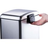 Dirt Devil Pedaalemmer 12 Liter - Prullenbak Badkamer - RVS - Zilver