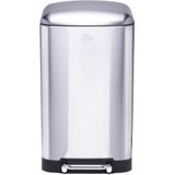 Dirt Devil Pedaalemmer 30 Liter - Prullenbak - RVS - Zilver