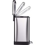 Dirt Devil Pedaalemmer 12 Liter - Prullenbak Badkamer - RVS - Zilver