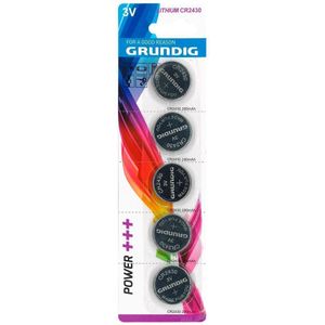 Grundig CR2430  Knoopcel batterijen - 5 stuks