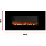 Classic Fire Sfeerhaard Vancouver AJ145-2000 Watt - LED - met Afstandsbediening