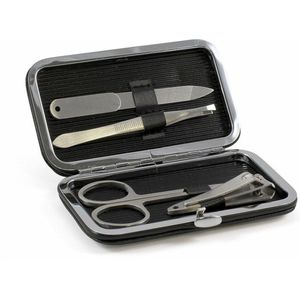 Manicureset Touch of Beauty 5 Onderdelen Zwart Polypropyleen