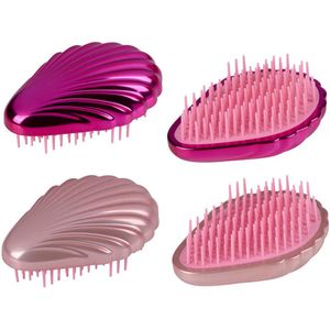 Haarborstel Schelp - Compact - 7 x 4,5 x 14 cm