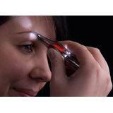 Dunlop - Pincet met LED-lampje - Roestvrij Staal - Ergonomisch Ontwerp