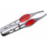 Dunlop - Pincet met LED-lampje - Roestvrij Staal - Ergonomisch Ontwerp