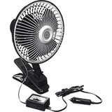 All Ride Autoventilator - 12 Volt - met Clip - Oscillerend