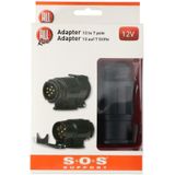 All Ride - Aanhanger Verloopstekker - 13-Polig naar 7-Polig - ABS