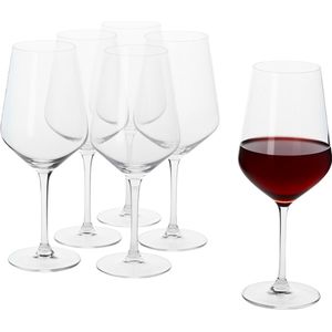 Alpina Wijnglazen - Wijnglas Set voor Rode Wijn - 53 cl - 6 Stuks