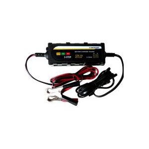 Dunlop Acculader met LED Display - 12 Volt - IP65 Gecertificeerd