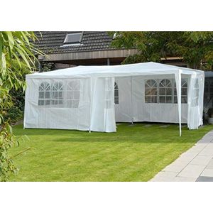 Lifetime Garden Partytent - 6 Zijwanden - met Ramen - 3 X 6 M - Wit