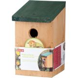 Lifetime Garden Nestkast - Vogelhuisje - 12 x 14 x 22 CM - Bevestigen aan Boom of Wand - Hout