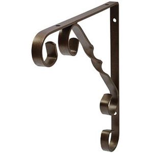 Duraline - Ornament Plankdrager - Antiek Brons - Universeel Design