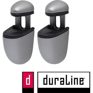 Duraline plankdrager mini Select zilver