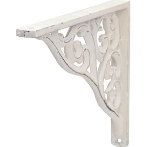 Duraline Classic Baroque - plankdrager - Wit - Metaal