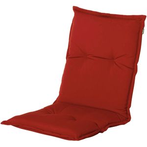 Hartman - Havana - Rood - tuinkussen - lage rug - 100x50 cm - Standenstoel- Stoelkussen
