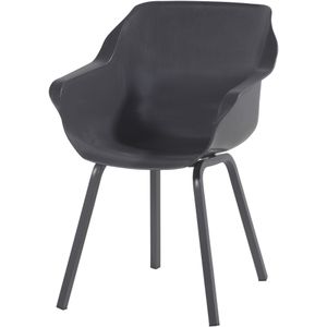 Hartman Sophie Element dining tuinstoel , Grijs - Antraciet ,  Kunststof  ,