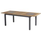 Hartman Tuintafel Extension Alu/ Teak - 180-240 x 100cm