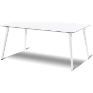Tuintafel Hartman Sophie Studio HPL Table 170 x 100 cm Royal White White HPL