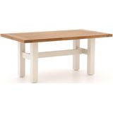 Hartman Sophie Yasmani dining tuintafel 180x95cm , Natural Teak,Wit - Ecru ,  Aluminium  , 180x58cm