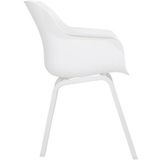 Tuinstoel Hartman Sophie Element Armchair Royal White (set van 2)